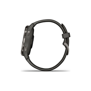 Išmanusis laikrodis Garmin Venu 2s, Slate Stainless Steel/Graphite