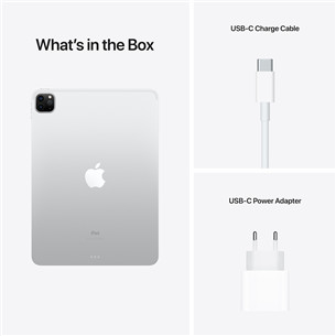 Planšetinis kompiuteris Apple iPad Pro 11'' 2021, 2 TB, WiFi, Silver