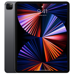 Planšetinis kompiuteris Apple iPad Pro 12.9'' 2021 512GB, WiFi + 5G, Space Grey