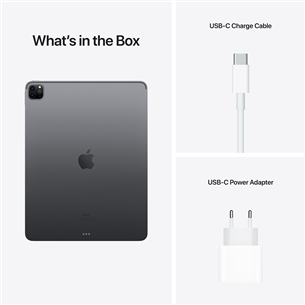 Planšetinis kompiuteris Apple iPad Pro 12.9'' 2021 512GB, WiFi + 5G, Space Grey