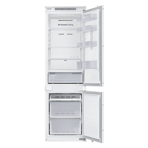 Samsung, 267 L, height 178 cm - Built-in Refrigerator