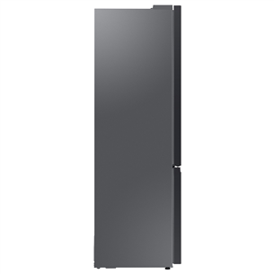 Samsung BeSpoke, 390 L, height 203 cm, black - Refrigerator