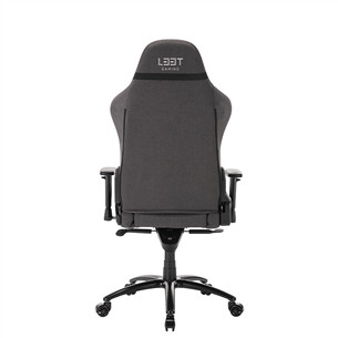 L33T Elite V4 Gaming Chair (Soft Canvas), tamsiai pilka - Žaidimų kėdė