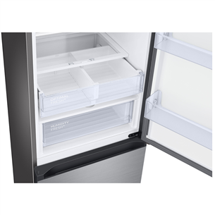 Samsung BeSpoke, 390 L, height 203 cm, inox - Refrigerator