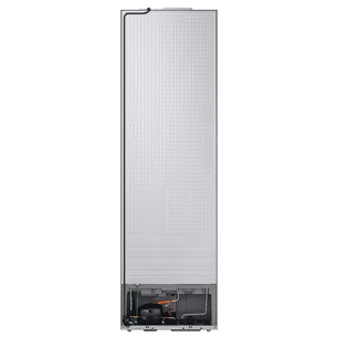 Samsung BeSpoke, 390 л, высота 203 см, нерж. сталь - Холодильник