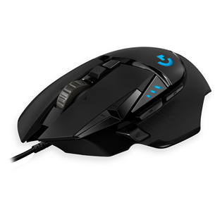 Pelė Logitech G502 Hero, Laidinė, 910-005471 910-005471