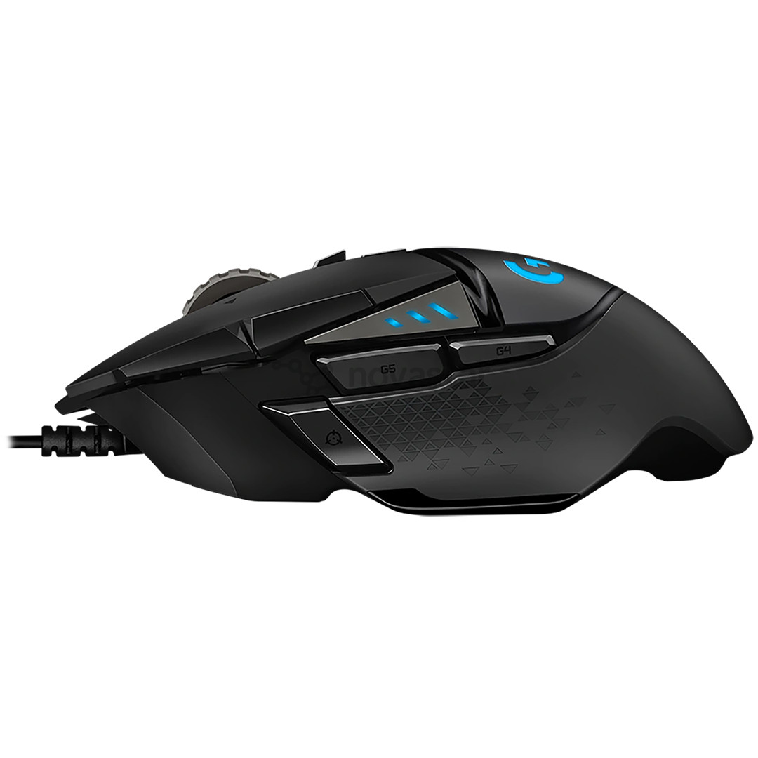 Logitech G502 Hero, juoda - Pelė