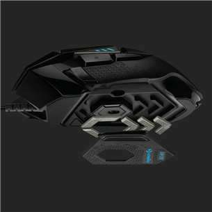 Logitech G502 Hero, juoda - Pelė