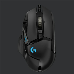 Logitech G502 Hero, juoda - Pelė