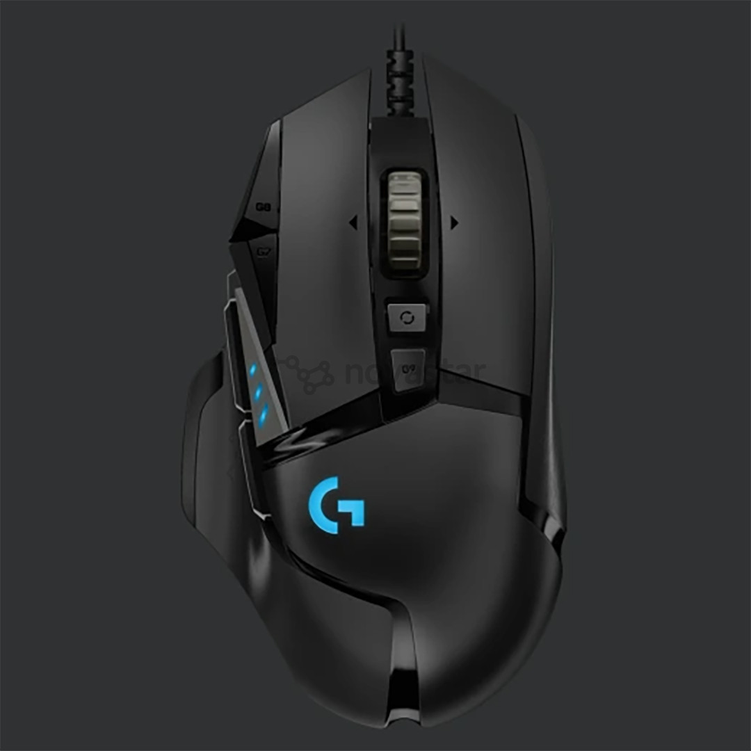 Logitech G502 Hero, juoda - Pelė