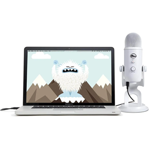 Blue Yeti, USB, белый - Микрофон