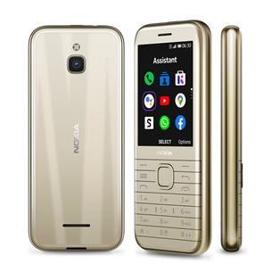 Nokia 8000 4G DS, Gold, 32GB