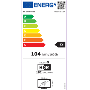 Televizorius LG OLED55B13LA.AEU