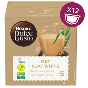 Nescafe Dolce Gusto Oat Flat White, 12 portions - Coffee capsules