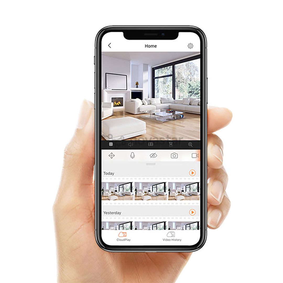 EZVIZ C1C, 1 MP, WiFi, naktinis matymas, balta - Stebėjimo kamera