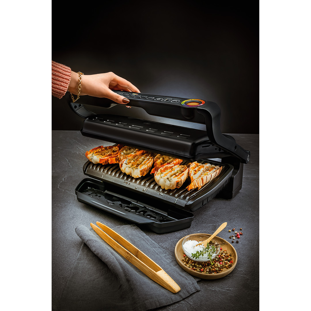 Elektrinis grilis Tefal Optigrill+XL, Juodas