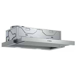 Bosch, 388 m³/h, width 59.8 cm, silver - Built-in Cooker Hood DFM064W54