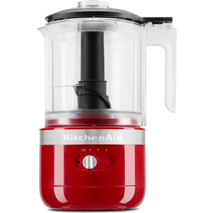 KitchenAid, красный - Беспроводной мини-комбайн 5KFCB519EER