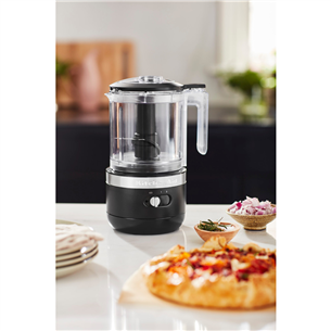 KitchenAid, black - Cordless mini Food Processor