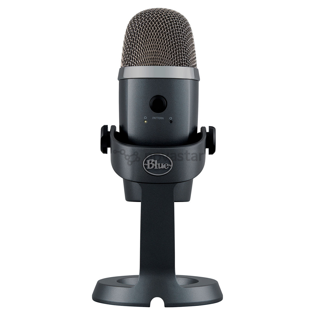 Blue Yeti Nano, USB, серый - Микрофон
