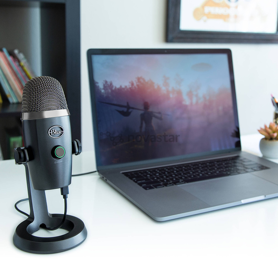Blue Yeti Nano, USB, серый - Микрофон