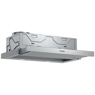 Bosch, 404 m³/h, width 59.8 cm, silver - Built-in Cooker Hood