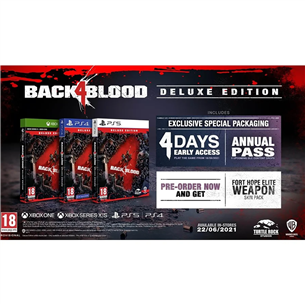 PS4 game Back 4 Blood Deluxe Edition