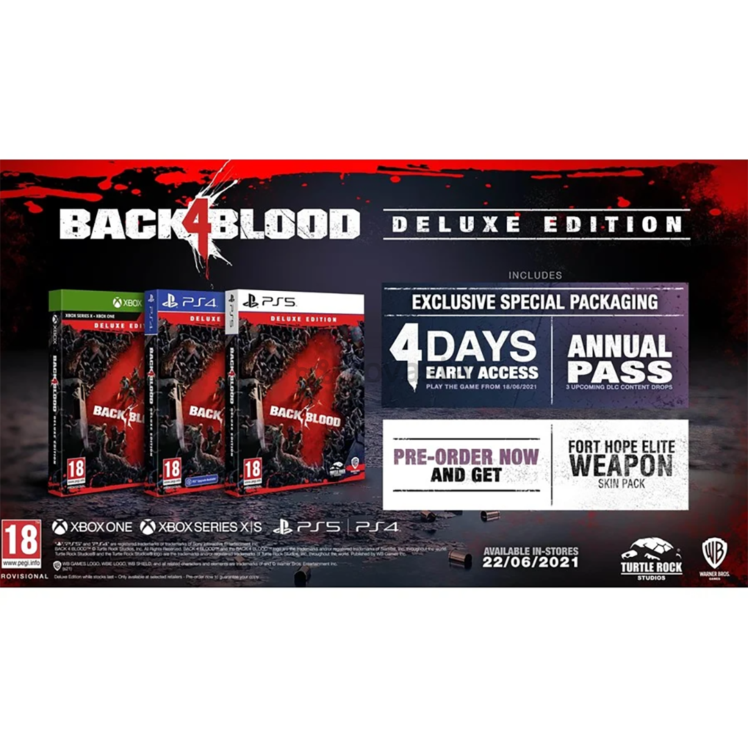 Žaidimas PS5 Back 4 Blood Deluxe Edition