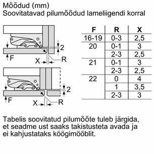 Įmontuojamas šaldiklis Bosch GIV11AFE0