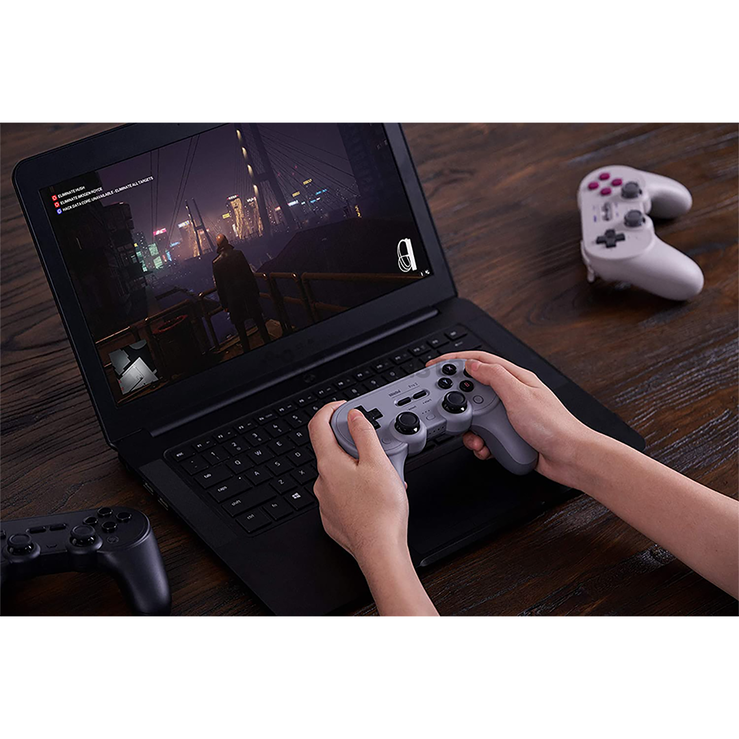 Žaidimų pultelis 8Bitdo Pro 2, Pilkas