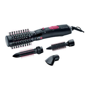 Remington Volume & Curl, 1000 Вт, черный/розовый - Фен-щетка