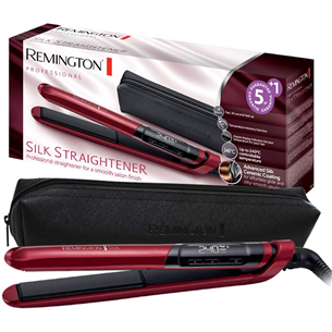 Remington Silk,150-235°C, red/black - Hair straightener