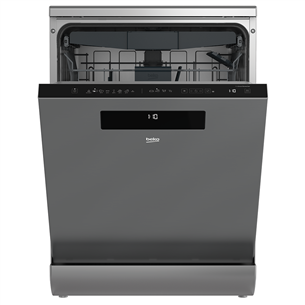 Beko, AutoDose, 15 place settings, inox - Freestanding Dishwasher