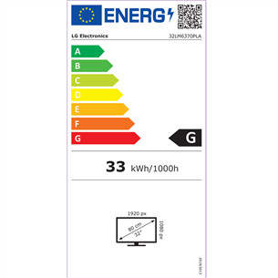 Televizorius LG 32LM6370PLA.AEU