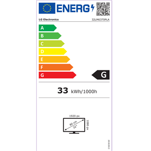 Televizorius LG 32LM6370PLA.AEU