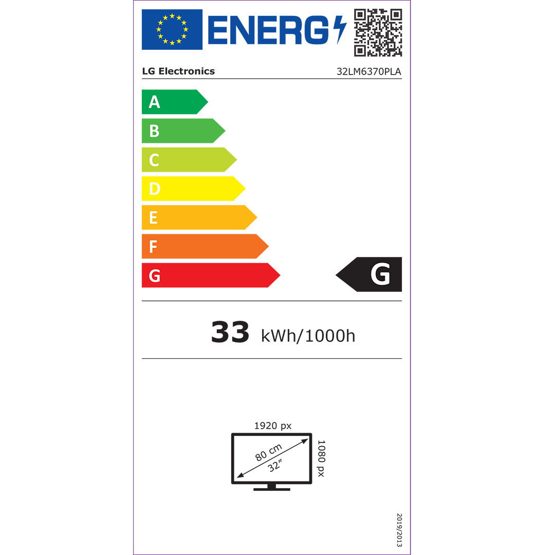 Televizorius LG 32LM6370PLA.AEU