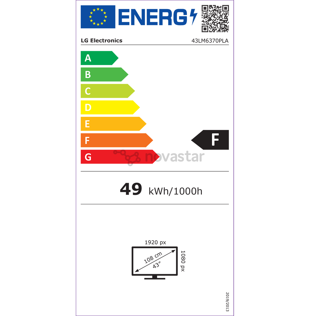 Televizorius LG 43LM6370PLA.AEU