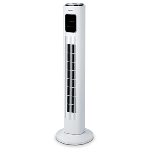 Beurer, 50 W, white/black - Tower fan