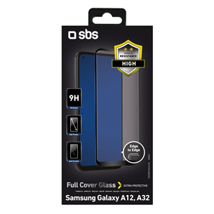 Apsauginis stiklas SBS Samsung Galaxy A12 Full Glass