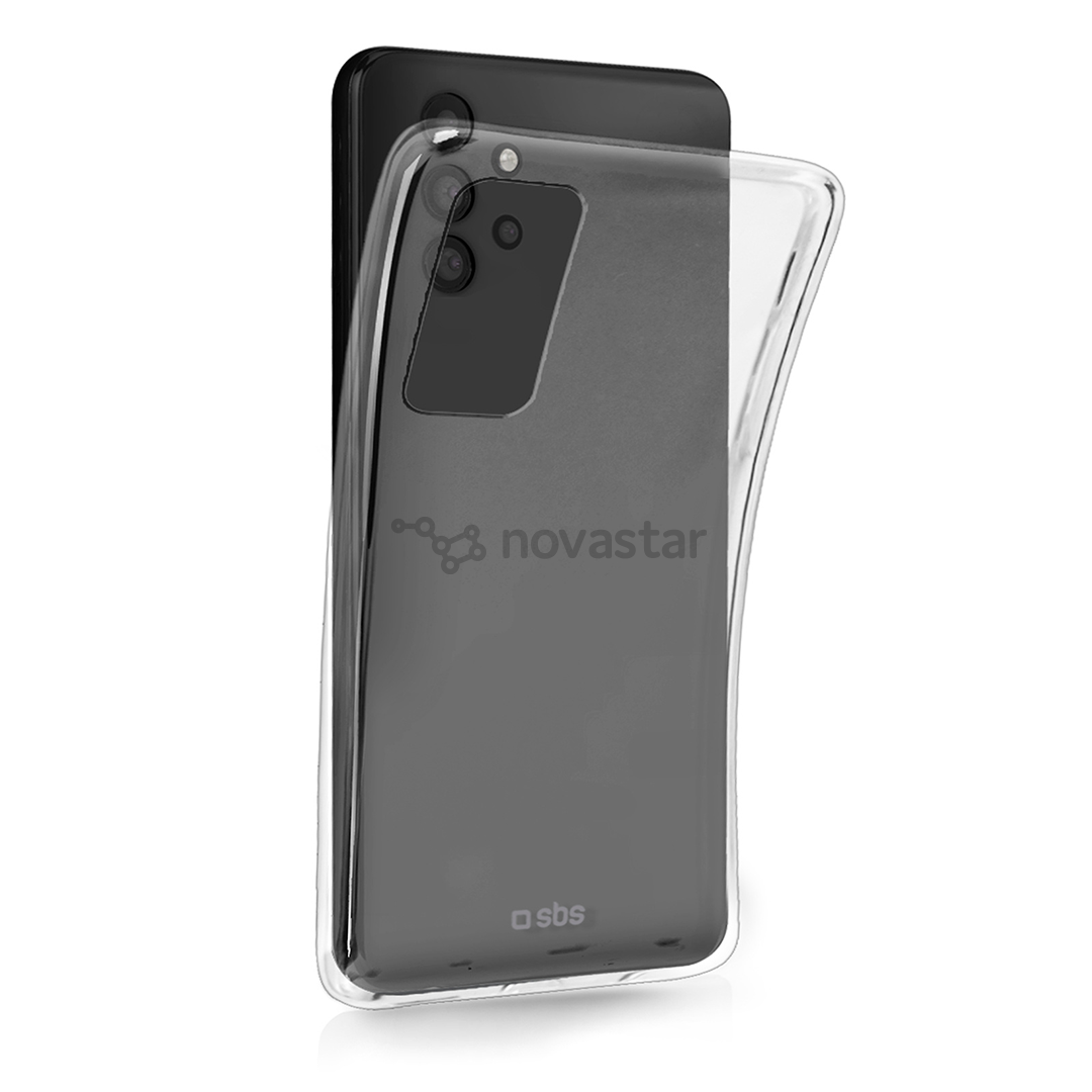 Dėklas SBS Galaxy A32, Silikoninis, Skaidrus