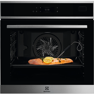 Electrolux, 70 L, black/inox - Built-in steam oven