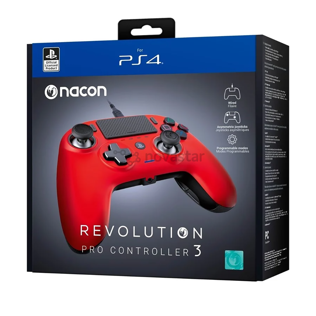 Žaidimų pultelis Revolution Pro Controller 3, Raudonas