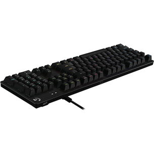 Klaviatūra Logitech G512, GX Red, US, laidinė