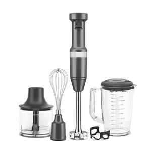 KitchenAid, 180 W, grey - Hand blender 5KHBV83EDG