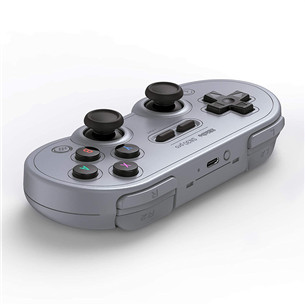 Žaidimų pultelis 8Bitdo Sn30 Pro Bluetooth, Pilkas