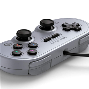 Žaidimų pultelis 8Bitdo Sn30 Pro USB, Pilkas