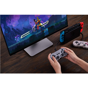 Žaidimų pultelis 8Bitdo Sn30 Pro USB, Pilkas