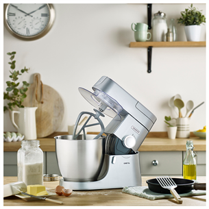 Kenwood Chef XL, 6,7 л/1,6 л, 1200 Вт, cеребристый - Кухонный комбайн