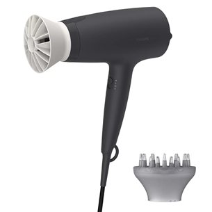 Philips 3000 Series, 1600 W, black - Hair dryer