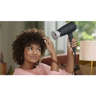 Philips 3000 Series, 1600 W, black - Hair dryer